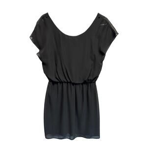 City Triangles Little Black Summer Dress‎ Med Black